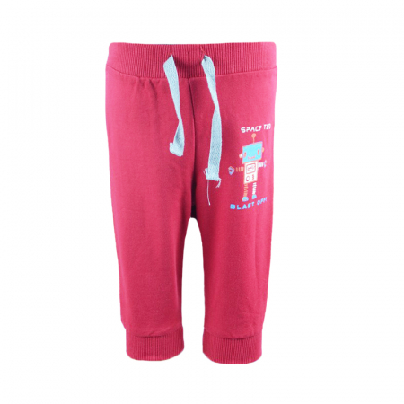 Pantaloni sport pentru baieti Wendee OZFB15135-0R-74-cm, Rosu [0]