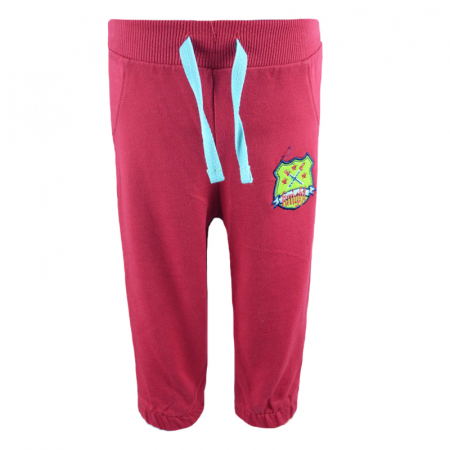 Pantaloni sport baieti - Pantaloni sport pentru baieti Wendee OZFB15233-0-74-cm, Rosu