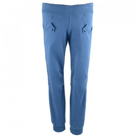 Pantaloni sport - Pantaloni sport pentru fete Atut 2368-122-cm, Bleumarin