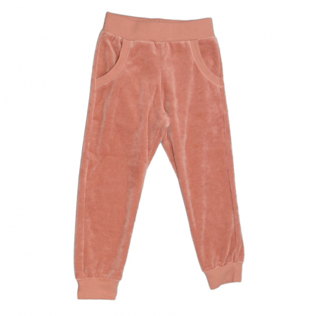 Pantaloni sport - Pantaloni sport pentru fete Atut PPF126-104, Maro