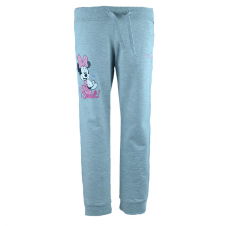 Pantaloni sport - Pantaloni sport pentru fete Disney Minnie Mouse MNMG1-128-cm, Gri