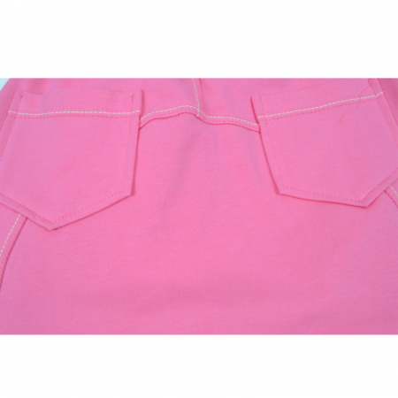 Pantaloni sport pentru fete Mini Junior PFTL1-128-cm, Roz [3]