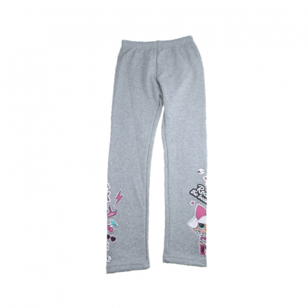 Pantaloni si colanti fete - Pantaloni sport pentru fete Setino Rock The Beat 1922-9024-110-cm, Gri