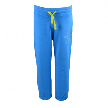 Pantaloni sport - Pantaloni sport pentru fete Wendee DK15144-1A-122, Albastru