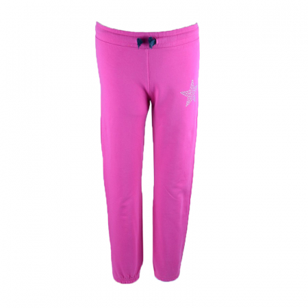 Pantaloni sport - Pantaloni sport pentru fete Wendee DK15144-1F-104, Roz