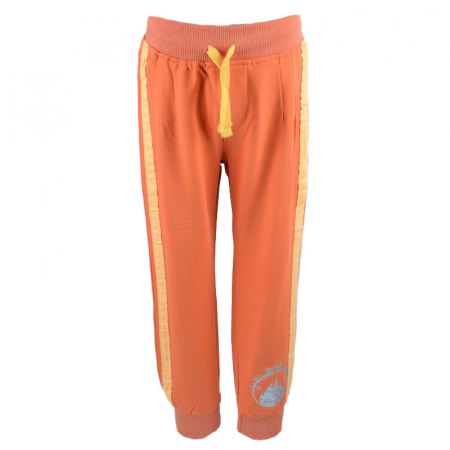 Pantaloni sport - Pantaloni sport pentru fete Wendee FS16158-2P-140-cm, Portocaliu