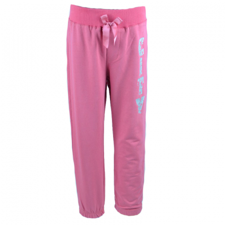 Pantaloni sport - Pantaloni sport pentru fete Wendee FS16177-2R-140-cm, Roz