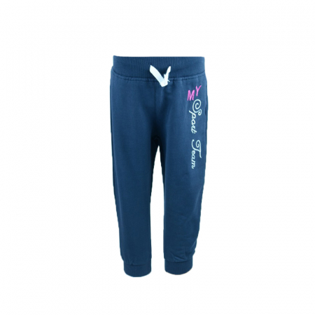 Pantaloni sport - Pantaloni sport pentru fete Wendee OZ16188-2-146, Bleumarin