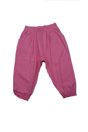 Pantaloni scurti si colanti 3/4 - Pantaloni sport pentru fete 3/4 Wendee DY56108-2-128, Roz