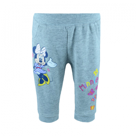 Pantaloni sport - Pantaloni sport pentru fete Disney DISM-JPLG51525G-62-cm, Gri