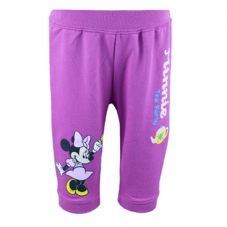 Pantaloni sport - Pantaloni sport pentru fete Disney DISM-JPTR31538-86-cm, Mov