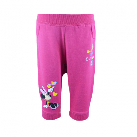 Pantaloni sport - Pantaloni sport pentru fete Disney DISM-JPTR41524-62-cm, Roz
