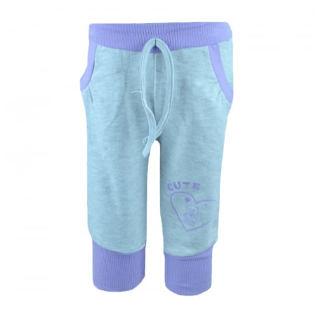 Pantaloni sport - Pantaloni sport pentru fete Mini Junior CFMini CFNN-9-68-cm, Roz
