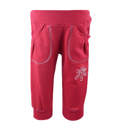 Pantaloni sport pentru fete Pifou PMF-R, Rosu 80 CM [0]