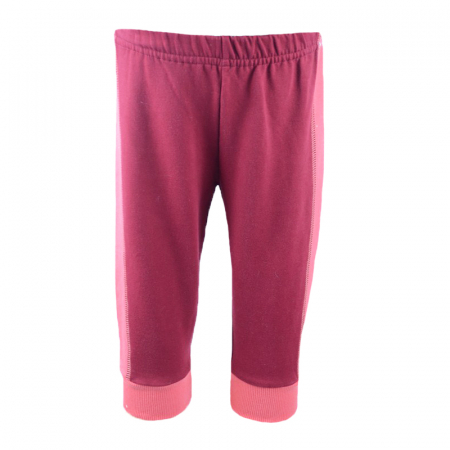Îmbrăcăminte fete - Pantaloni sport pentru fete Pifou PM9-1-74-cm, Visiniu