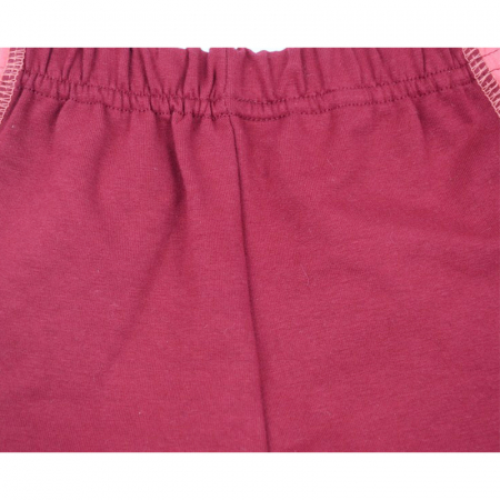 Pantaloni sport pentru fete Pifou PM9-1-74-cm, Visiniu [1]