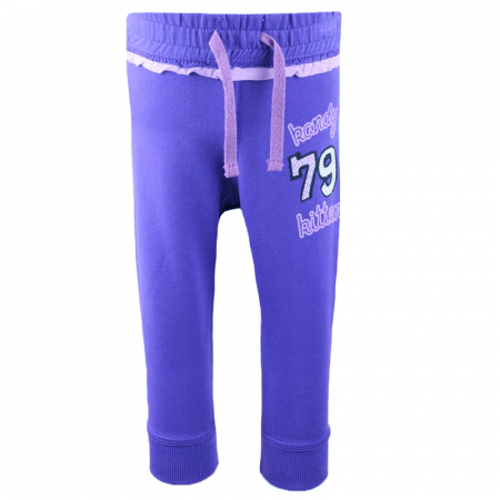 Pantaloni sport - Pantaloni sport pentru fete Wendee BU01600175-80-cm, Mov