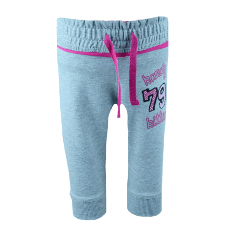 Pantaloni sport - Pantaloni sport pentru fete Wendee BU01600175G-68-cm, Gri