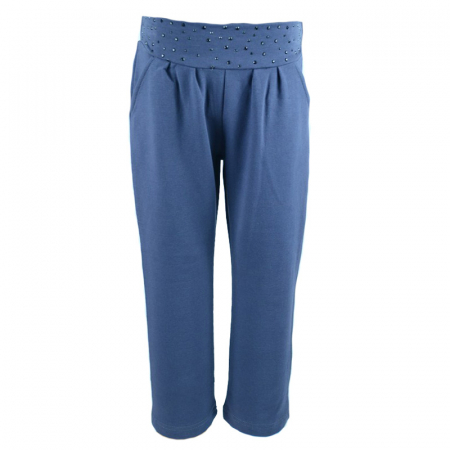Pantaloni sport - Pantaloni sport pentru fete Wendee DS16118-1G-104-cm, Gri