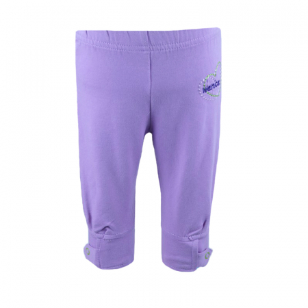 Îmbrăcăminte fete - Pantaloni sport pentru fete Wenice BE165541M-68-cm, Mov