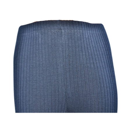 Pantaloni tip colanti din bumbac reiat, pentru fete, Atut P0264N-128, Negru [3]