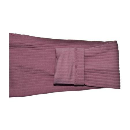 Pantaloni tip colanti din bumbac reiat, pentru fete, Atut P0264R-128, Roz [3]