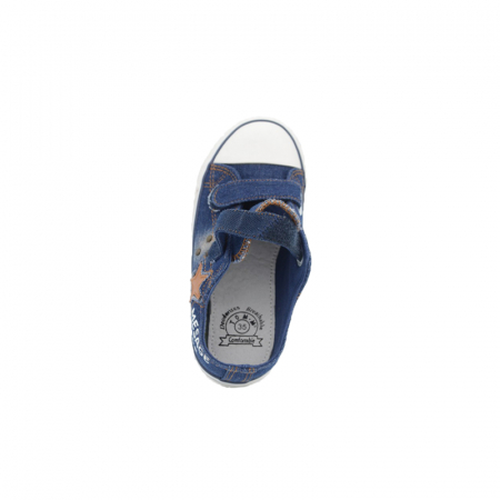 Tenisi din panza pentru baieti copii Tom Miki C-T35-12-A-32, Bleumarin [3]
