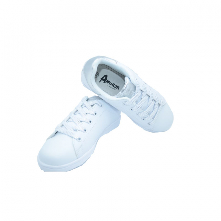 Pantofi fete American Club BS-2700A-35, Alb [3]