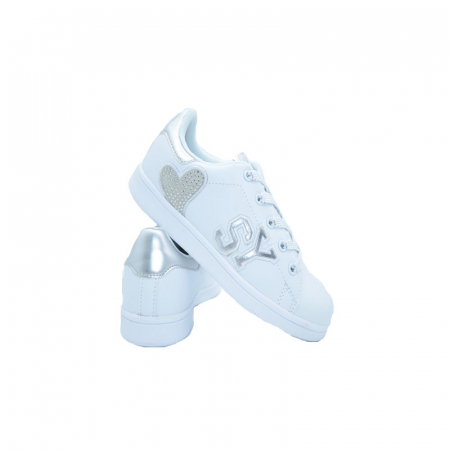 Pantofi fete American Club BS-2700A-35, Alb [2]