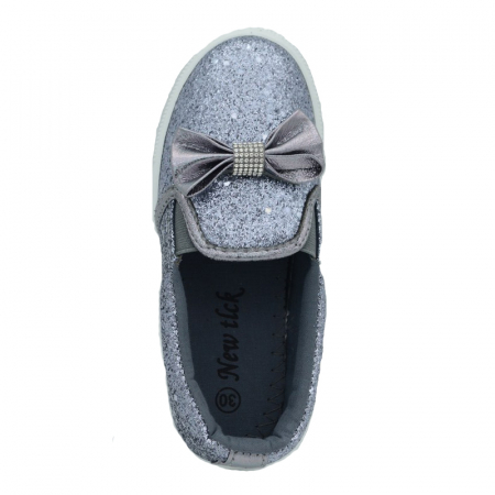 Pantofi pentru fete New Tlk TL22C-3-33, Gri [4]