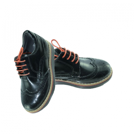 Pantofi ortopedici din piele pentru fete Pinky Pinky PCF84-31, Negru [1]