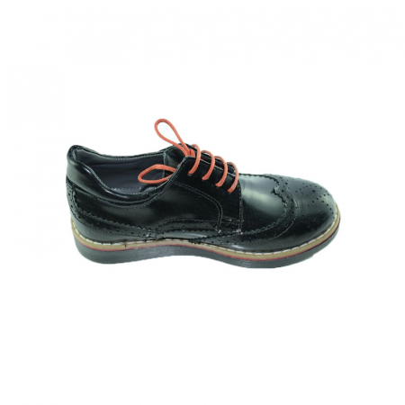 Pantofi ortopedici din piele pentru fete Pinky Pinky PCF84-31, Negru [2]