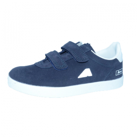 Pantofi cu siret si scai baieti - Pantofi pentru baieti American Club BS13/19B-31, Bleumarin