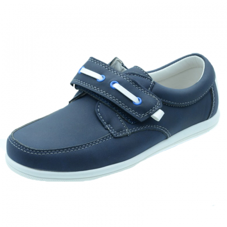 Pantofi cu siret si scai baieti - Pantofi pentru baieti Apawwa AC21-B-31, Bleumarin