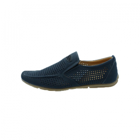 Pantofi cu siret si scai baieti - Pantofi pentru baieti Bessky WF81462-2-36, Bleumarin