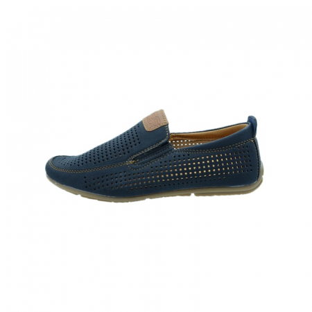 Pantofi cu siret si scai baieti - Pantofi pentru baieti Bessky WF81467-2-36, Bleumarin