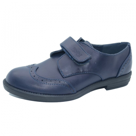 Pantofi eleganti baieti - Pantofi eleganti pentru baieti MRS R83B, Bleumarin
