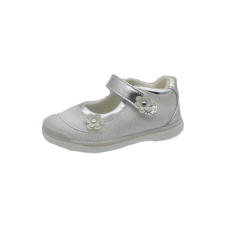 Pantofi fete - Pantofi pentru fete American Club GC05/20A-25, Alb