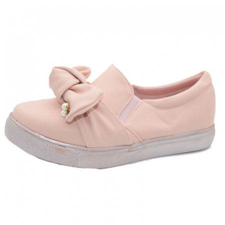 Pantofi cu siret si scai fete - Pantofi pentru fete MRS M199R-34, Roz