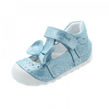 Pantofi fete - Pantofi pentru fete Small Foot SSMFF9-19, Albastru