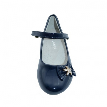 Pantofi cu platforma pentru fete Bessky 90-2B-30, Bleumarin [2]