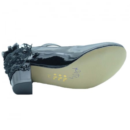 Pantofi cu toc pentru fete MiniWomen PCSM-M15-31, Negru [1]