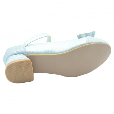 Pantofi cu toc pentru fete MRS M1509A-34, Argintiu [2]