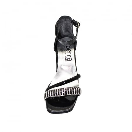 Sandale cu toc pentru fete Mini Junior PTC-MJ1, Negru [2]