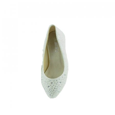 Pantofi cu toc pentru fete MRS M 1281A-31, Argintiu [2]