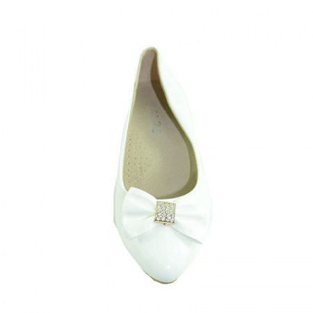 Pantofi cu toc pentru fete MRS M1288A-35, Alb [1]