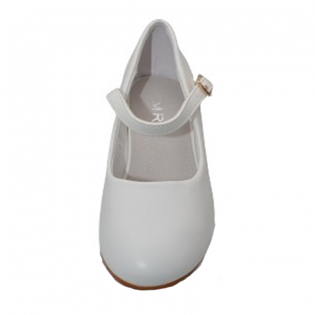 Pantofi cu toc pentru fete MRS M1309A, Alb [1]