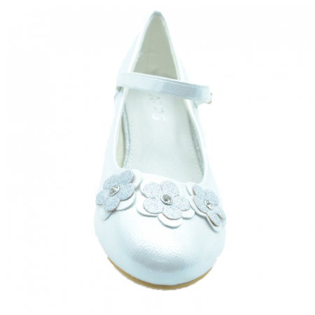 Pantofi cu toc pentru fete MRS M1515A-1-31, Argintiu [1]