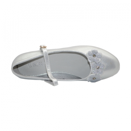 Pantofi cu toc pentru fete MRS M1529-1, Argintiu [3]