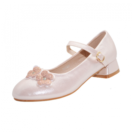 Pantofi cu toc fete - Pantofi cu toc pentru fete MRS M1529, Roz